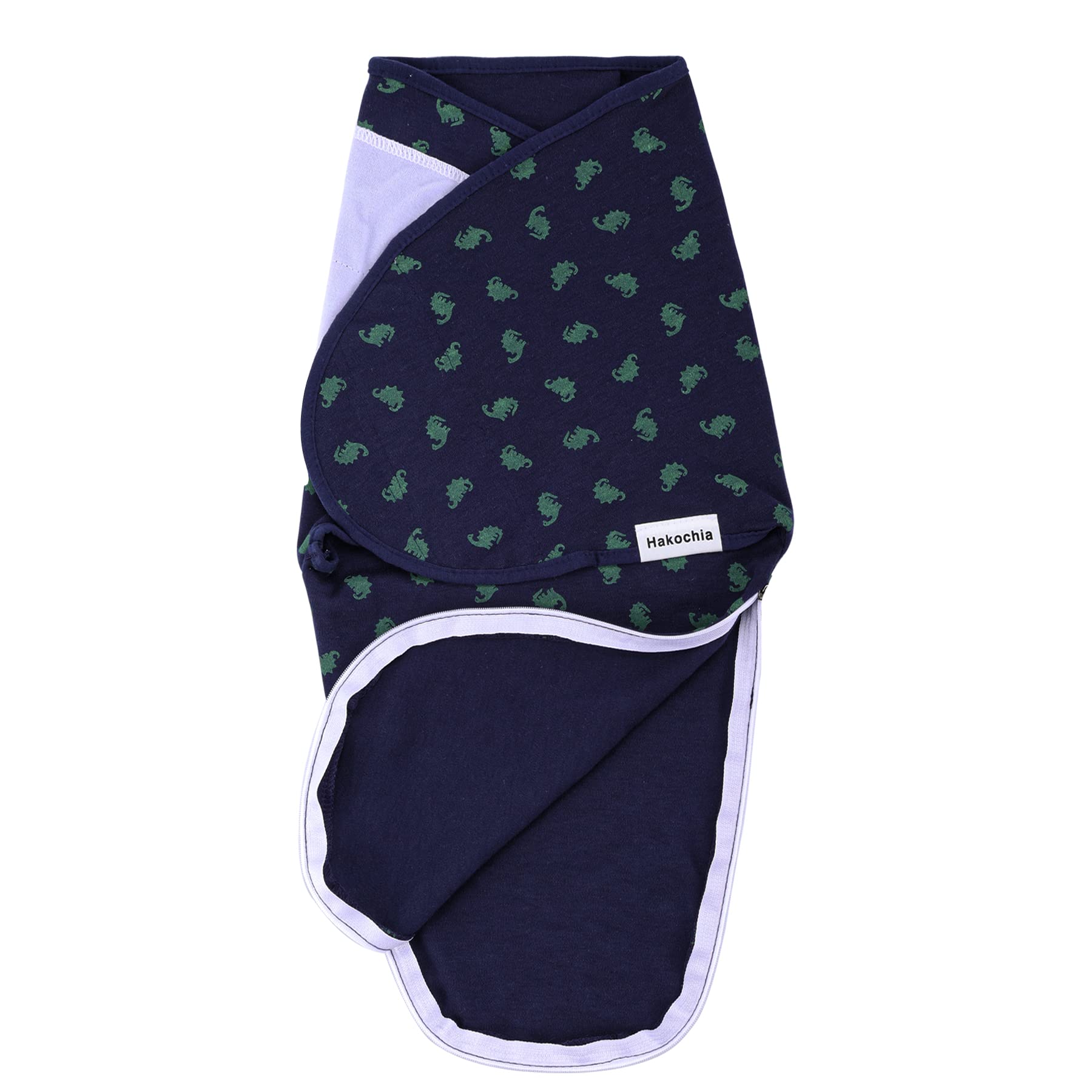 Hakochia swaddle packaging detail highlights care and pack value.