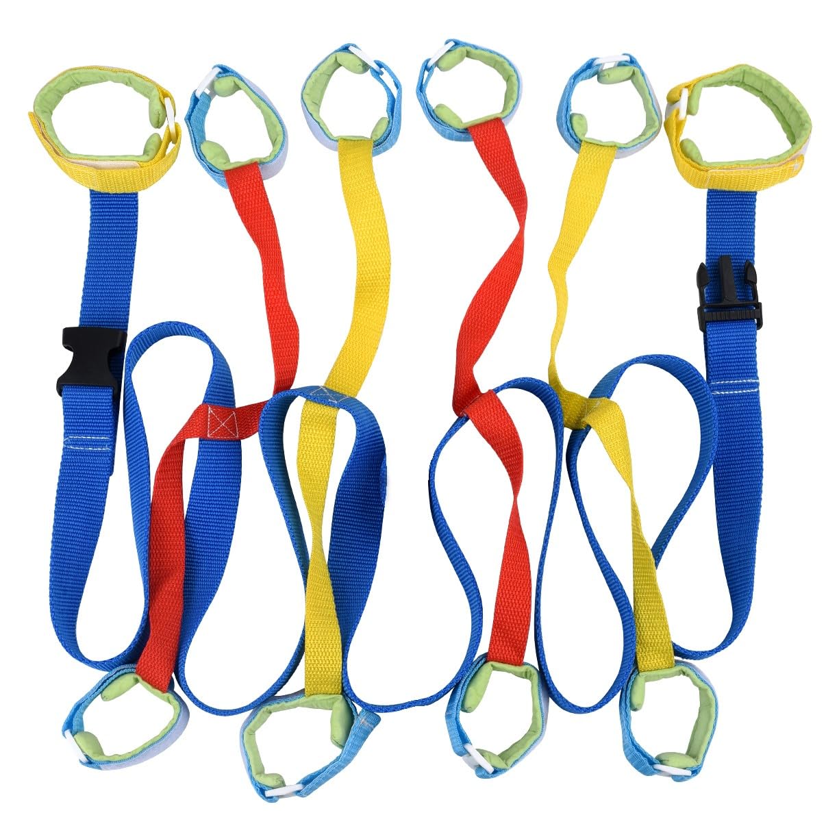 Haktoys walking rope with eight child handles for orderly group walks.