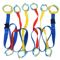 Haktoys walking rope with eight child handles for orderly group walks.