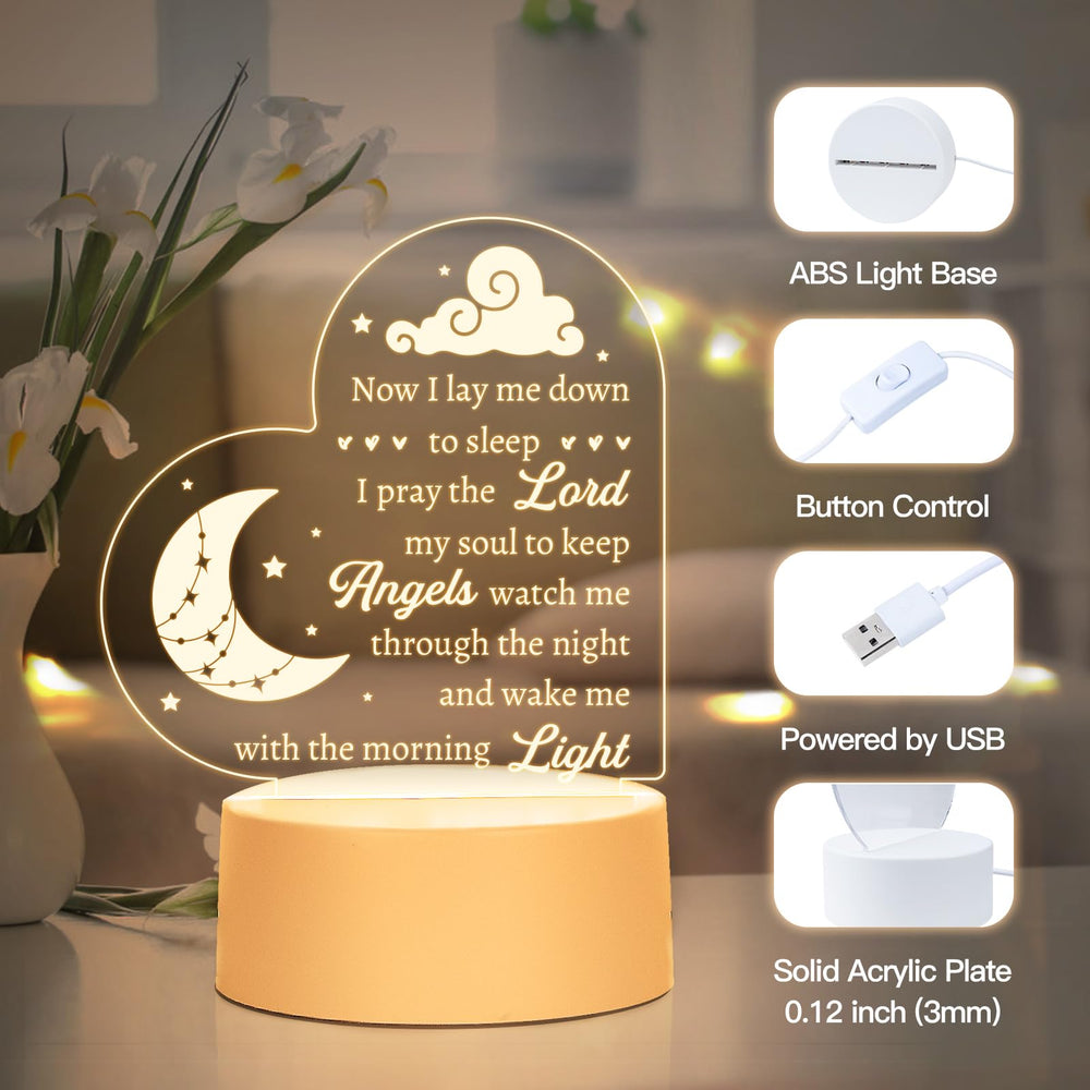 Hakumata acrylic plaque inscription displays clear, thoughtful message