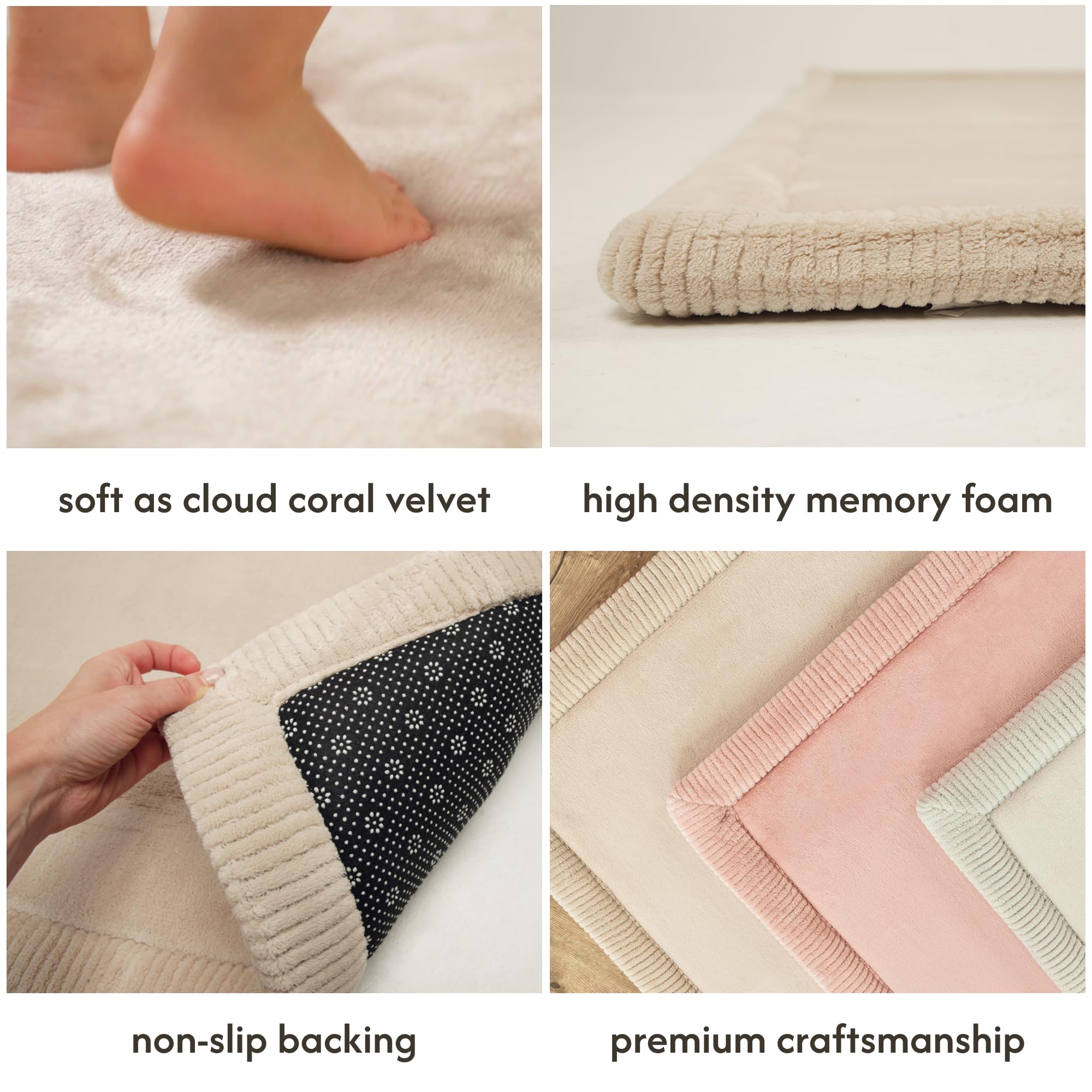 Hakuna Matte non-slip backing keeps the mat in place during play.