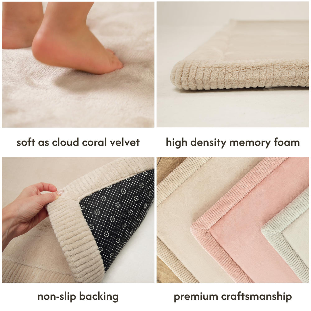 Hakuna Matte non-slip backing keeps the mat in place during play.