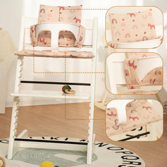 HALAA VAUVA seat-base cushion keeps child supported and tidy