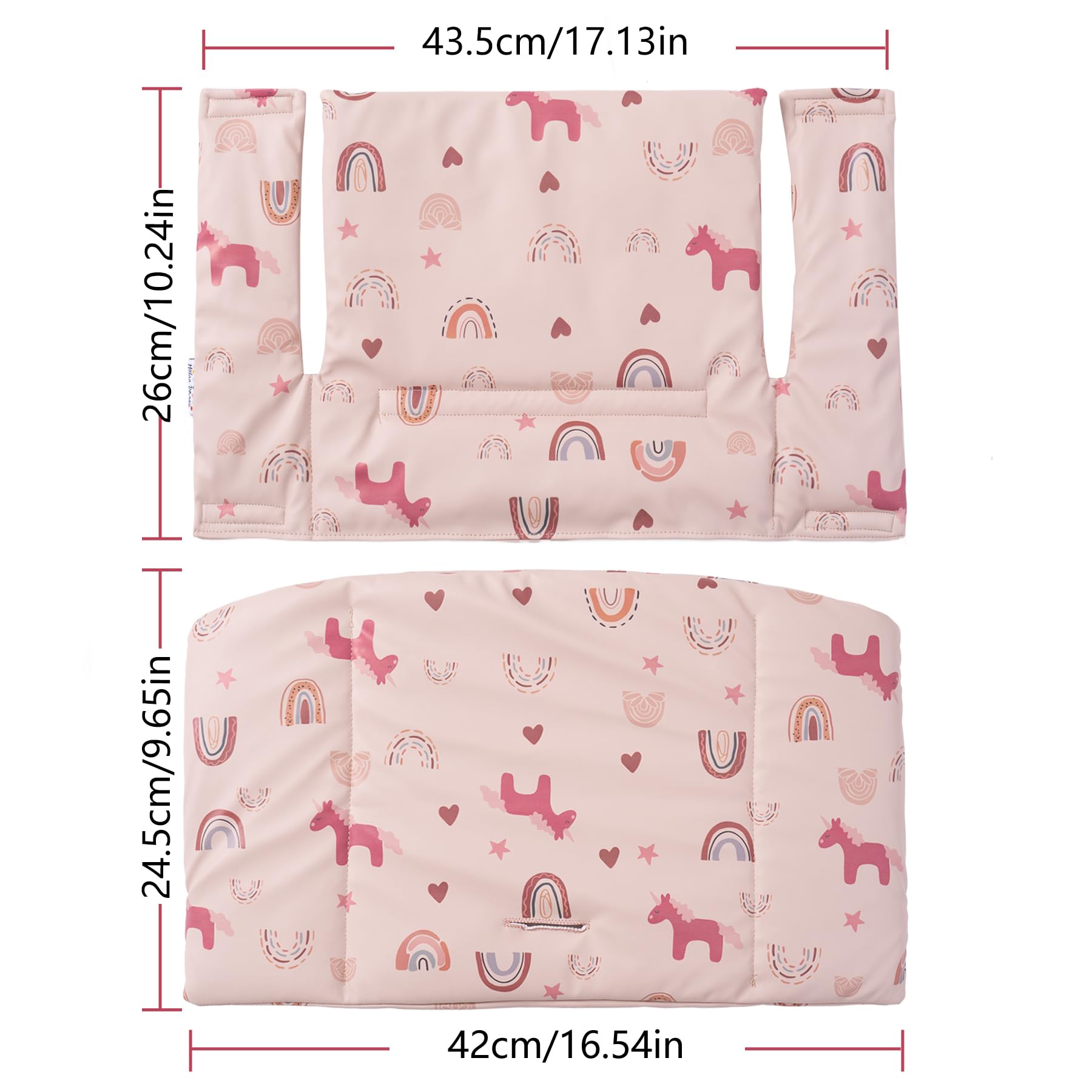 HALAA VAUVA soft-padding adds gentle seating and spill protection