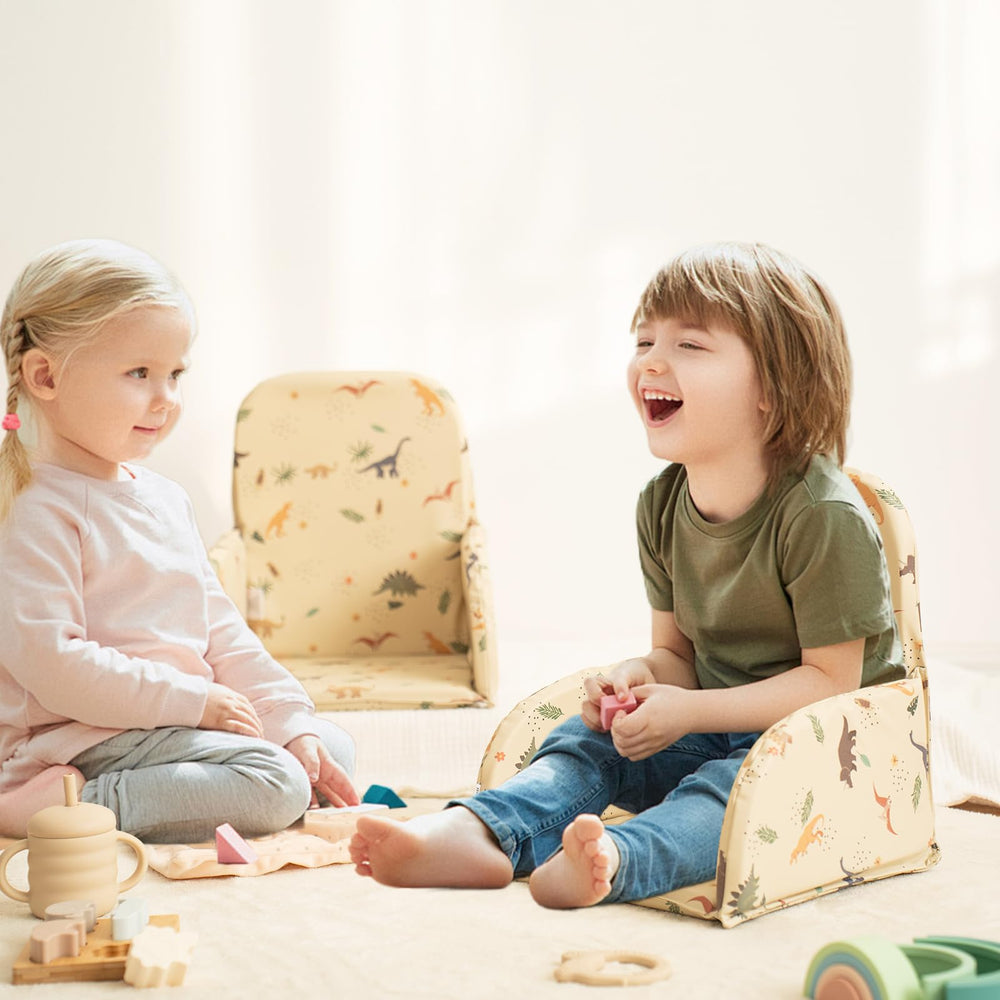 HALAA VAUVA easy-attach chair cover stays secure during feeding