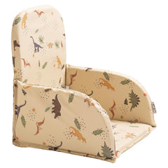 HALAA VAUVA high chair cushion with strap system prevents slips