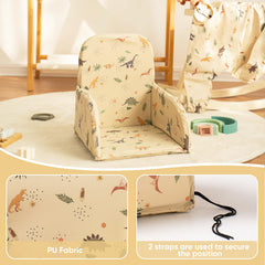 HALAA VAUVA PU wipe-clean surface for easy mess cleanup