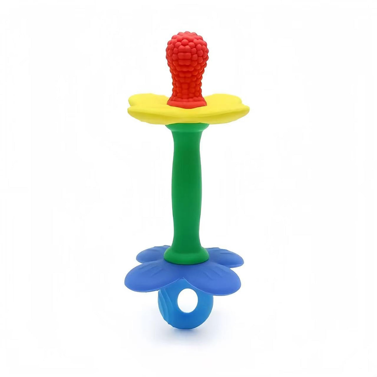 HALAA VAUVA baby teether with flower-petal texture for soothing gums