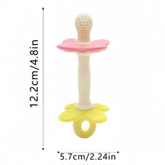 HALAA VAUVA teething toy in bright colors stimulates curiosity and play.
