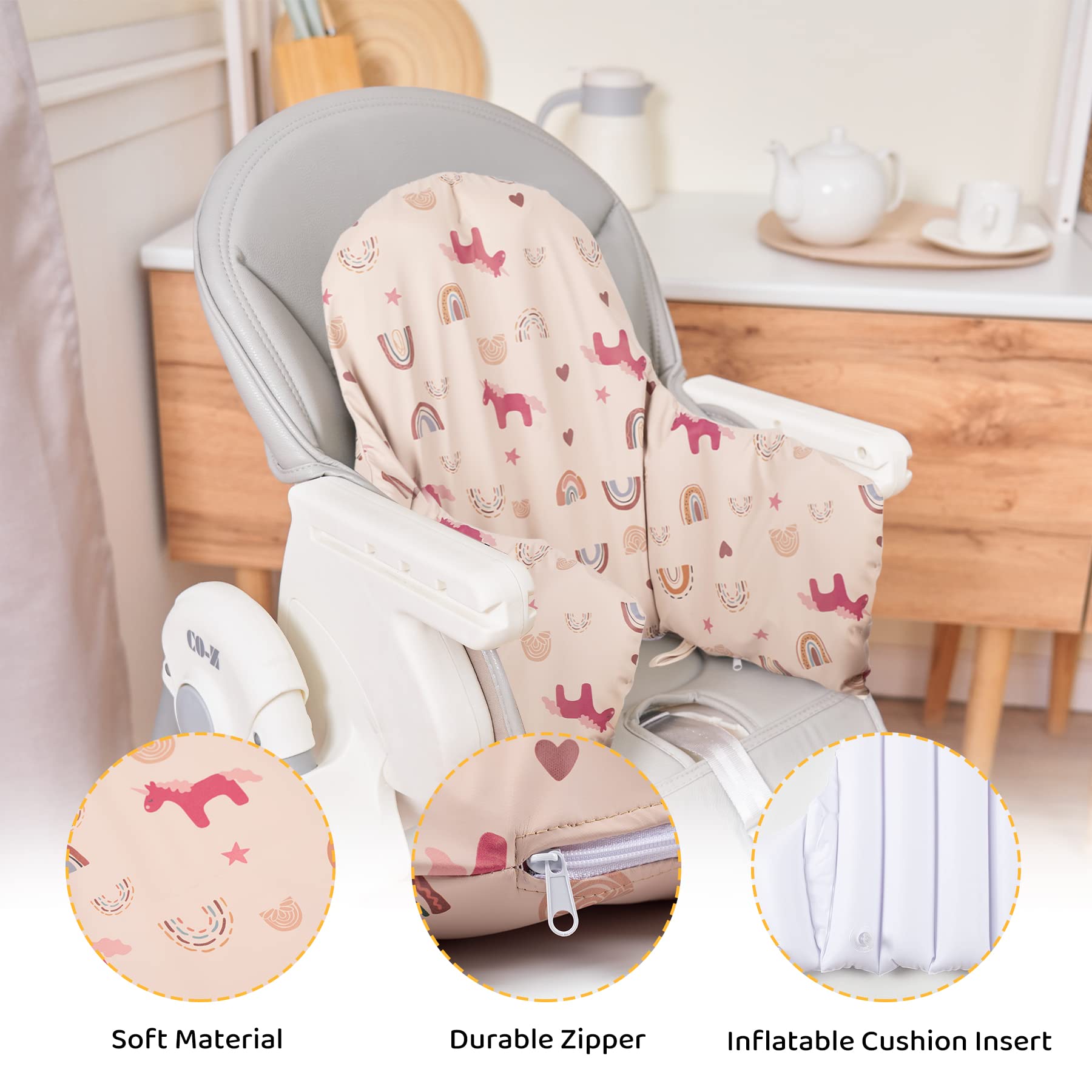 HALAA VAUVA inflatable inner lining adjusts seating firmness