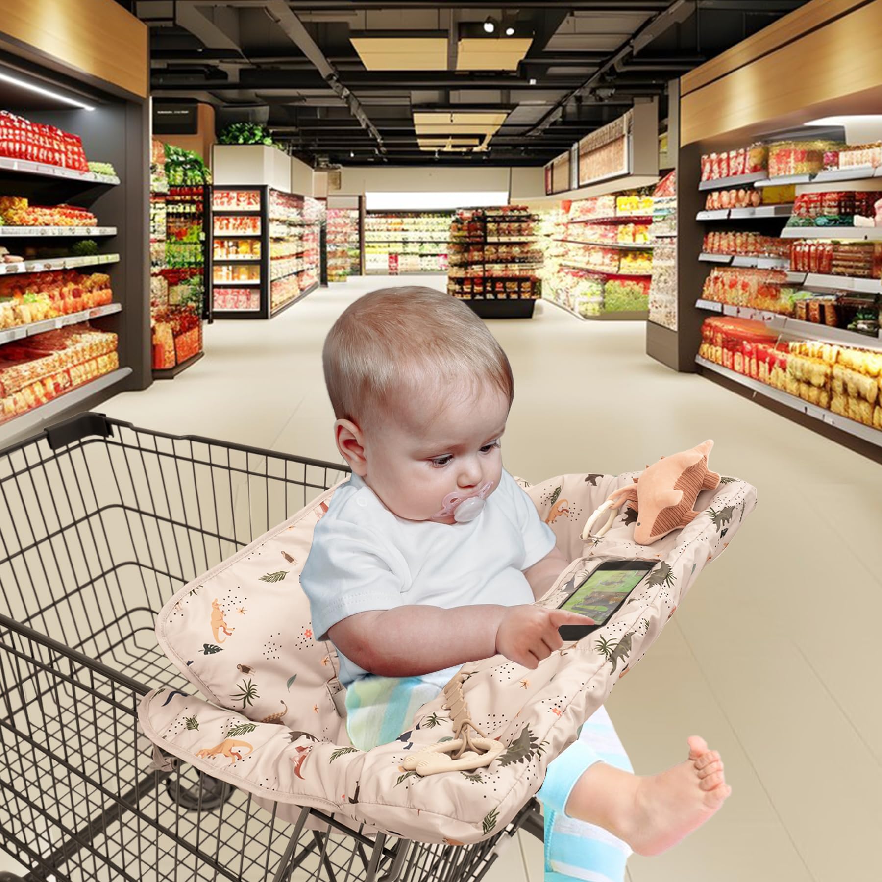 HALAA VAUVA cart cover harness lid adds baby security during use