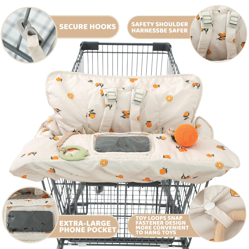 HALAA VAUVA soft, breathable fabric creates comfortable seating for baby.