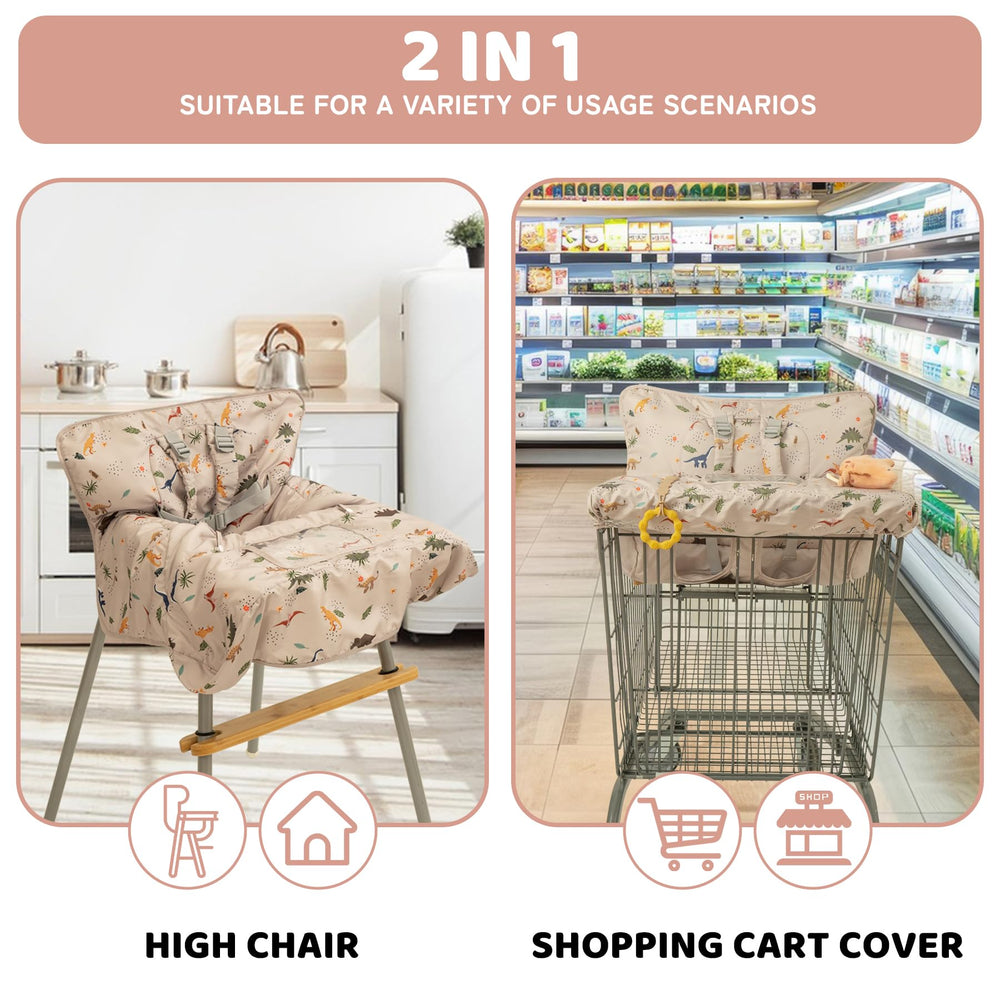 HALAA VAUVA cart cover toy loops for tethering baby's toys
