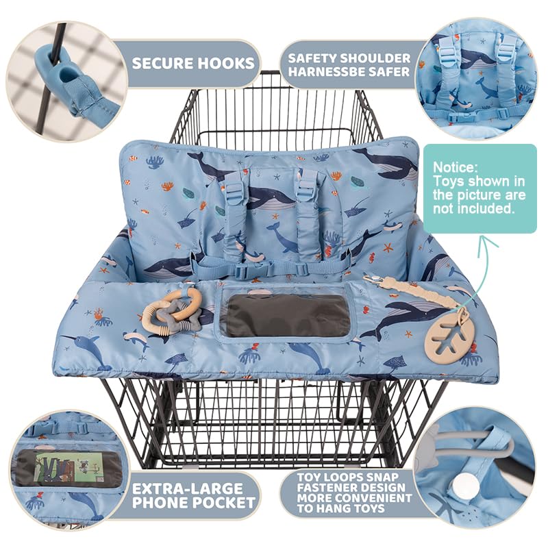 HALAA VAUVA cart cover universal fit on various carts and high chairs