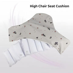 HALAA VAUVA soft, cozy seat cushion supports little ones during meals