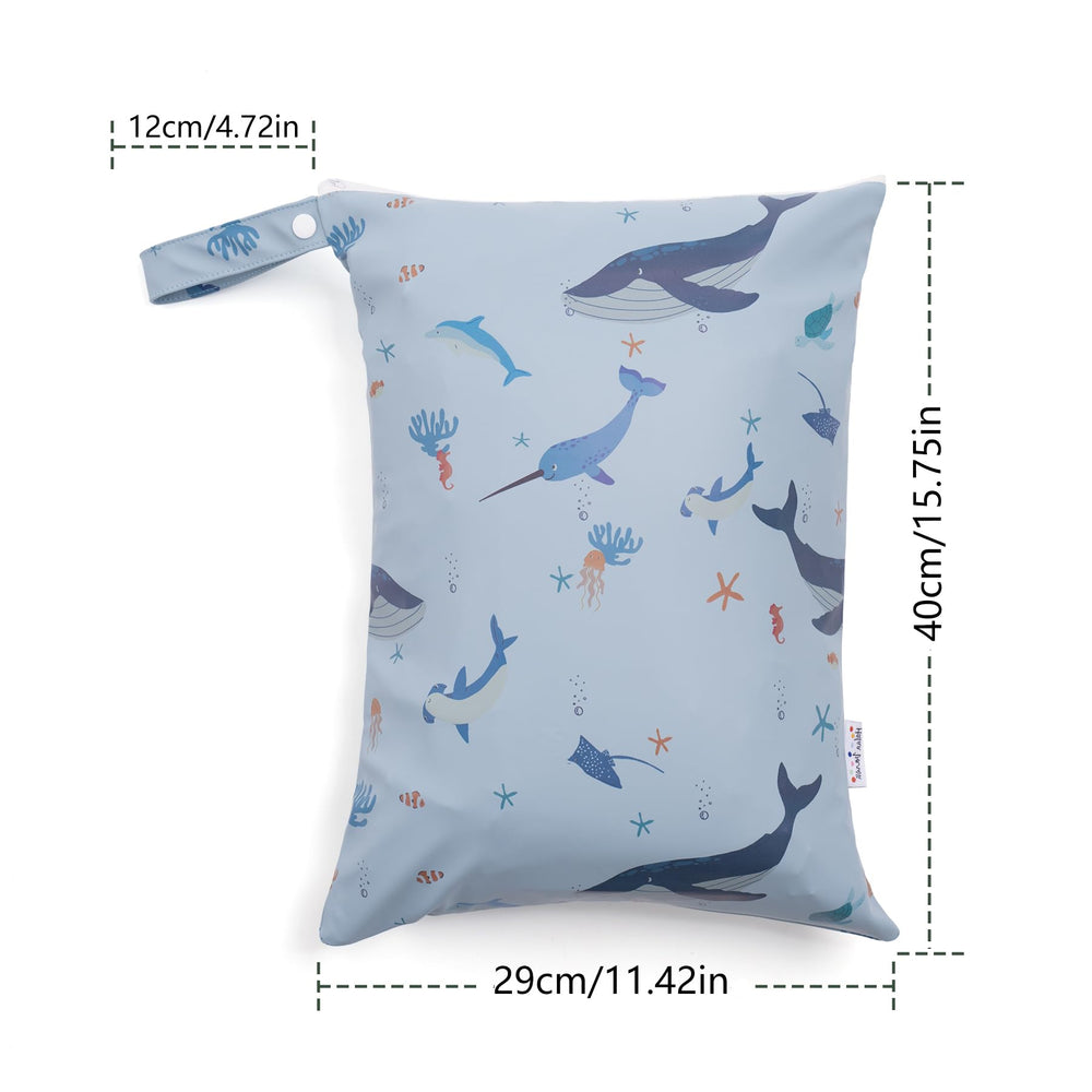 HALAA VAUVA waterproof PU material protects contents from moisture.