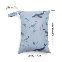 HALAA VAUVA waterproof PU material protects contents from moisture.