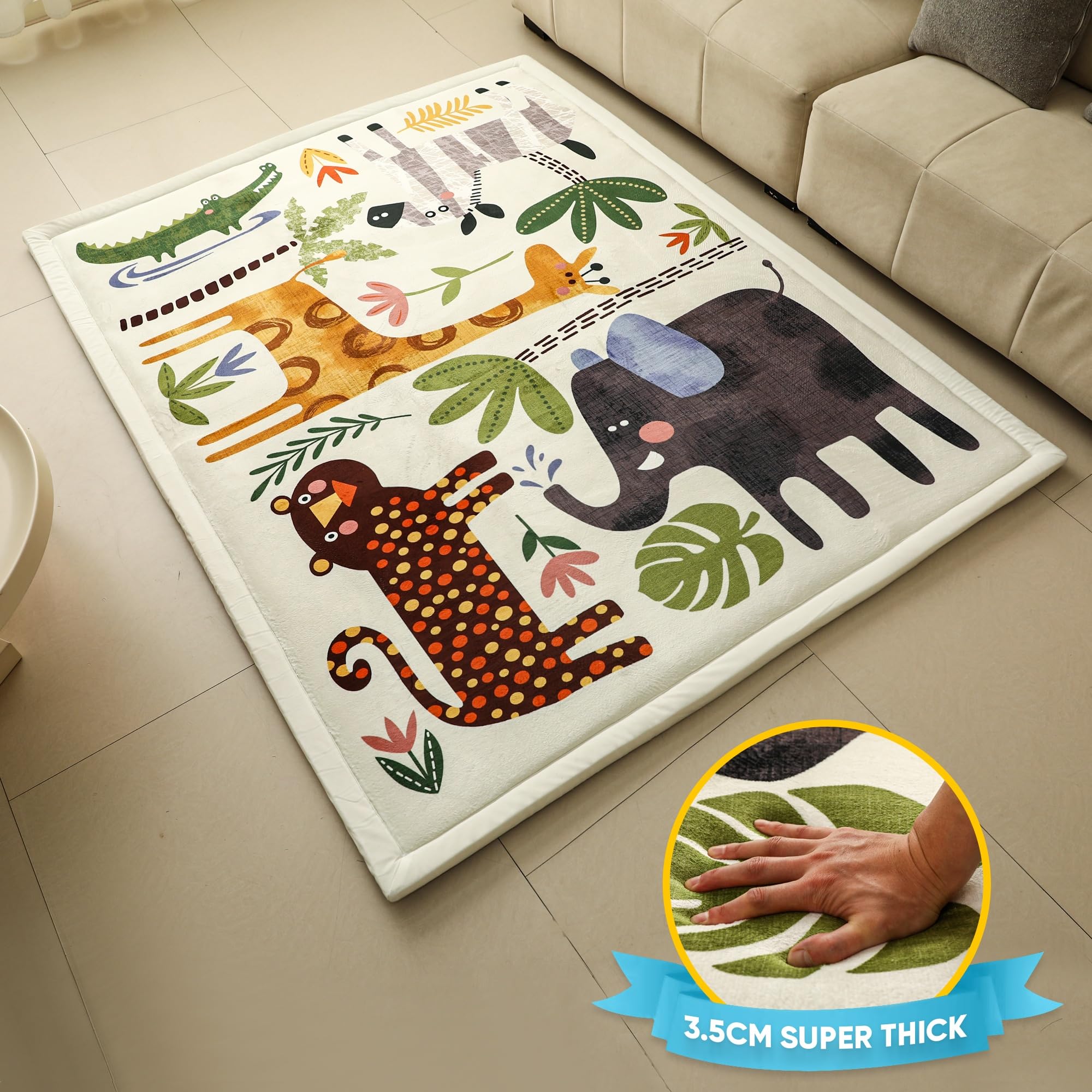 Halaluxe Modern nursery design blends with home décor.