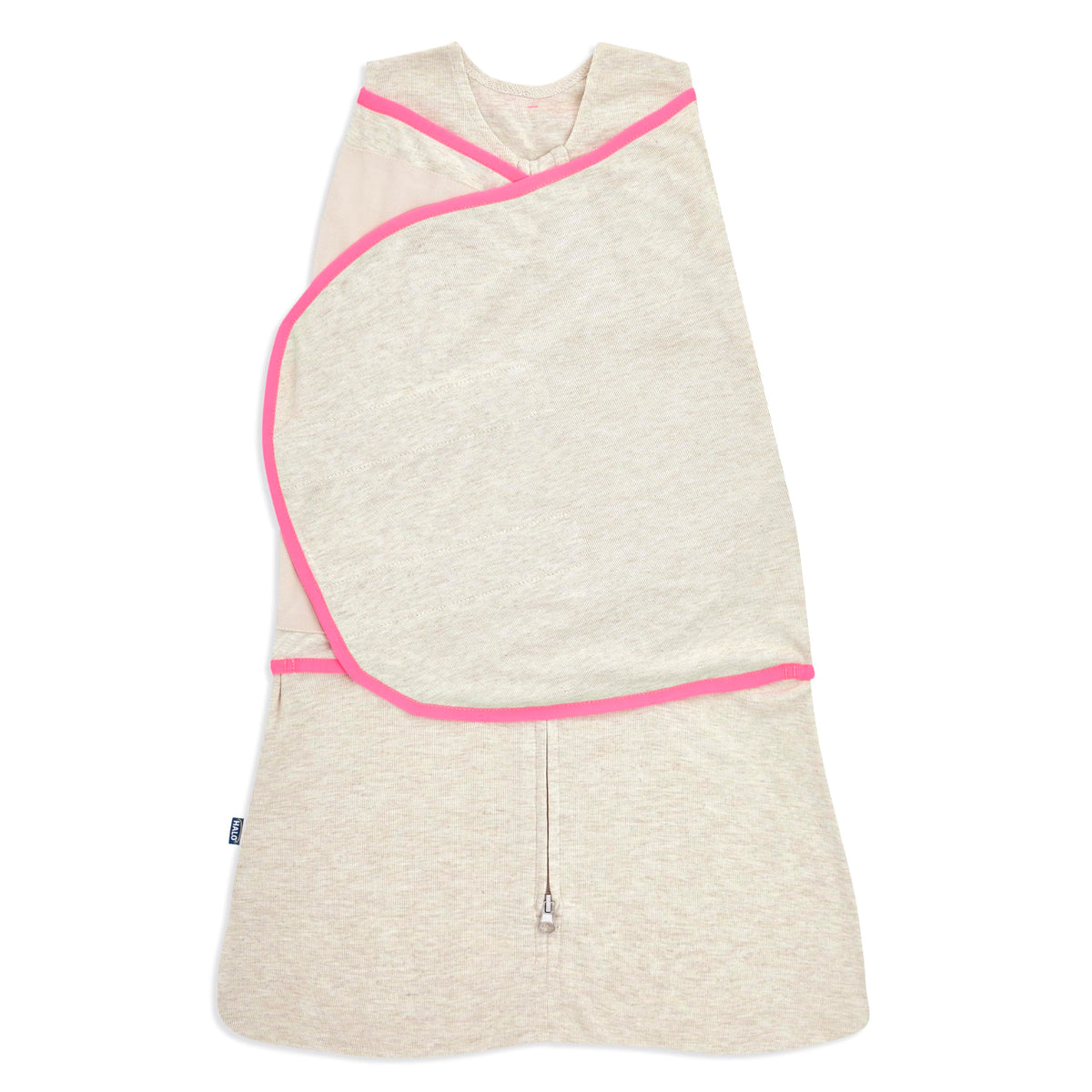 HALO Sleepsack Swaddle 3-Way Arm-In keeps baby snug for calm naps.