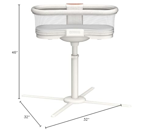 HALO BassiNest Luxe includes diaper caddy, sheet, and pad for setup