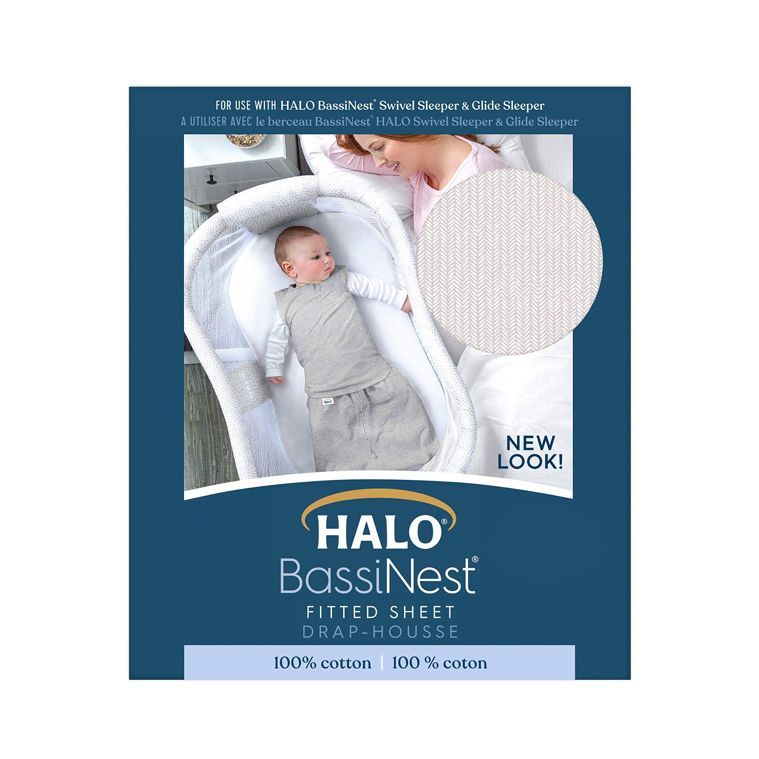 HALO BassiNest machine washable sheet for easy cleaning.