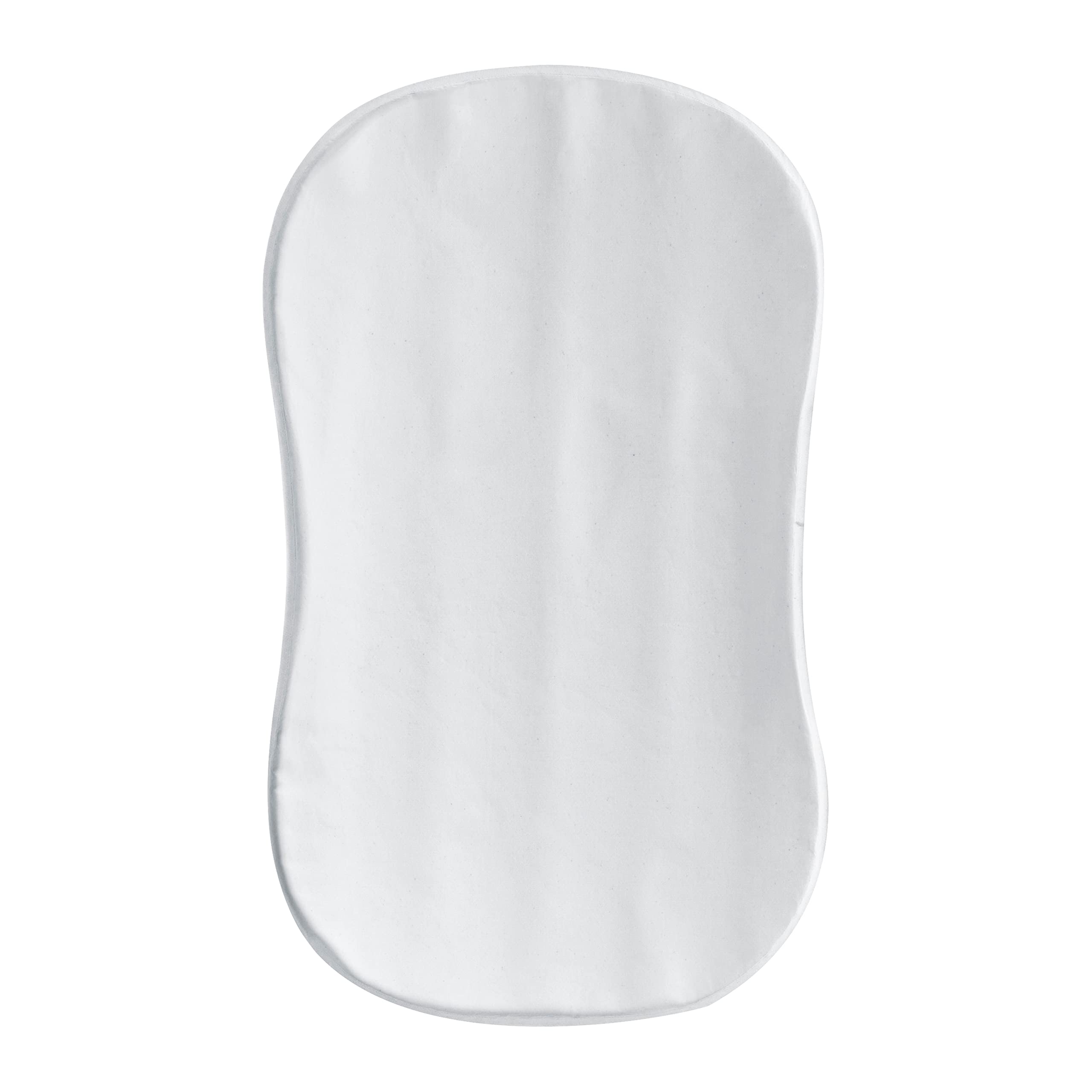 Halo Bassinest replacement pad in white for a clean, secure sleep surface.