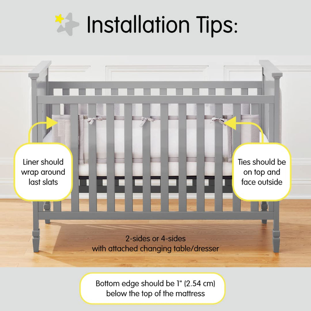 HALO BreathableBaby machine-washable 100% polyester for easy cleaning