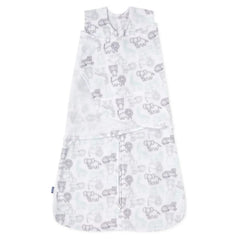HALO micro-fleece sleepsack swaddle arm-in for secure newborn wrapping.
