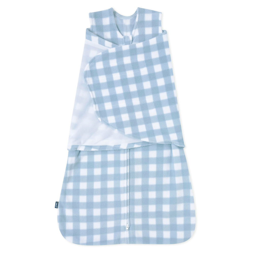 HALO micro-fleece sleepsack swaddle arms in for secure sleep and growth-friendly positioning