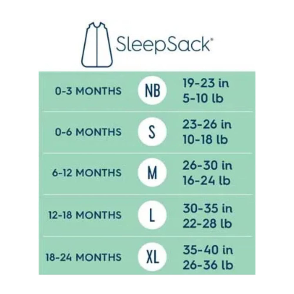 Halo SleepSack 100% cotton fabric feels gentle on skin.