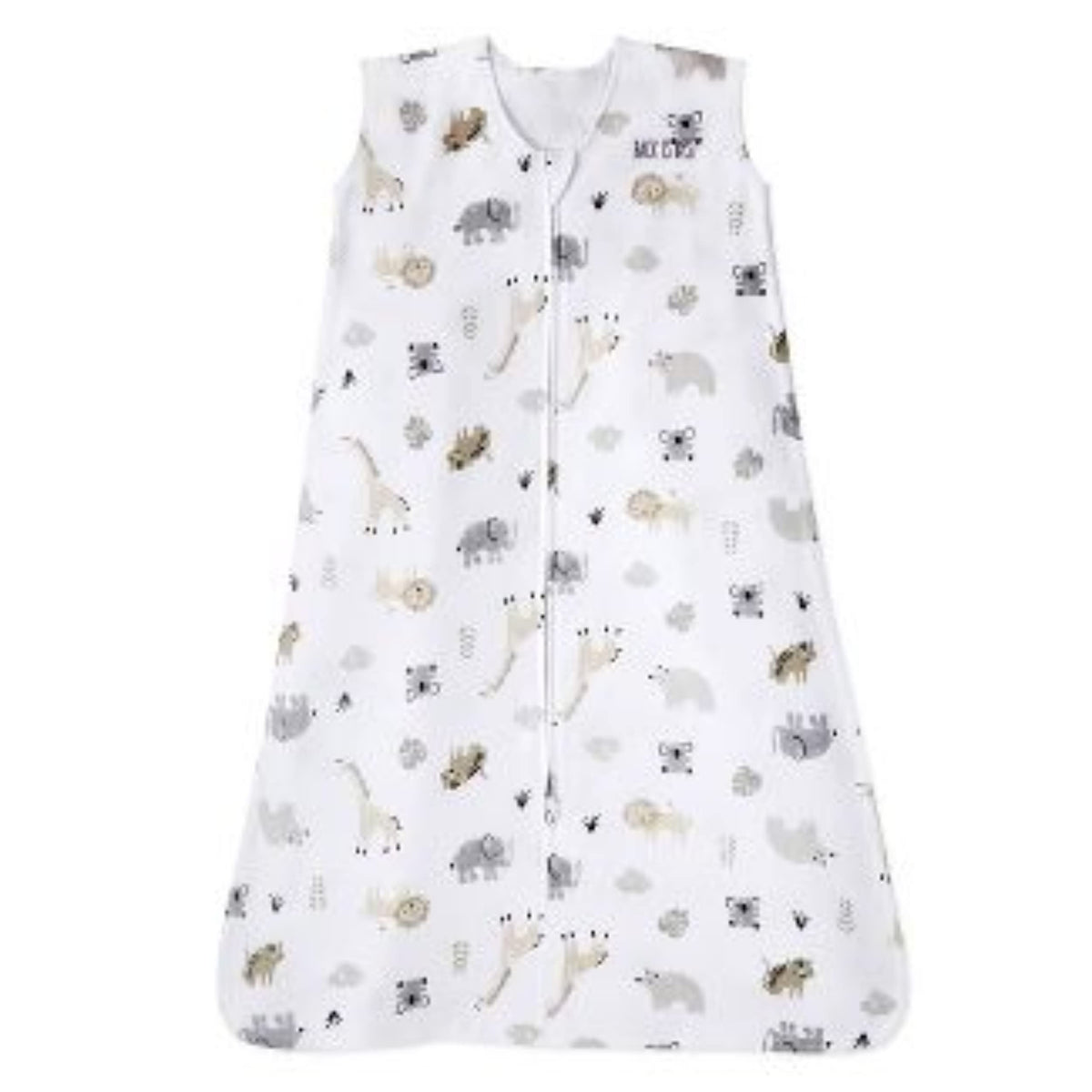 HALO SleepSack Animal Paint design keeps baby cozy and secure through the night