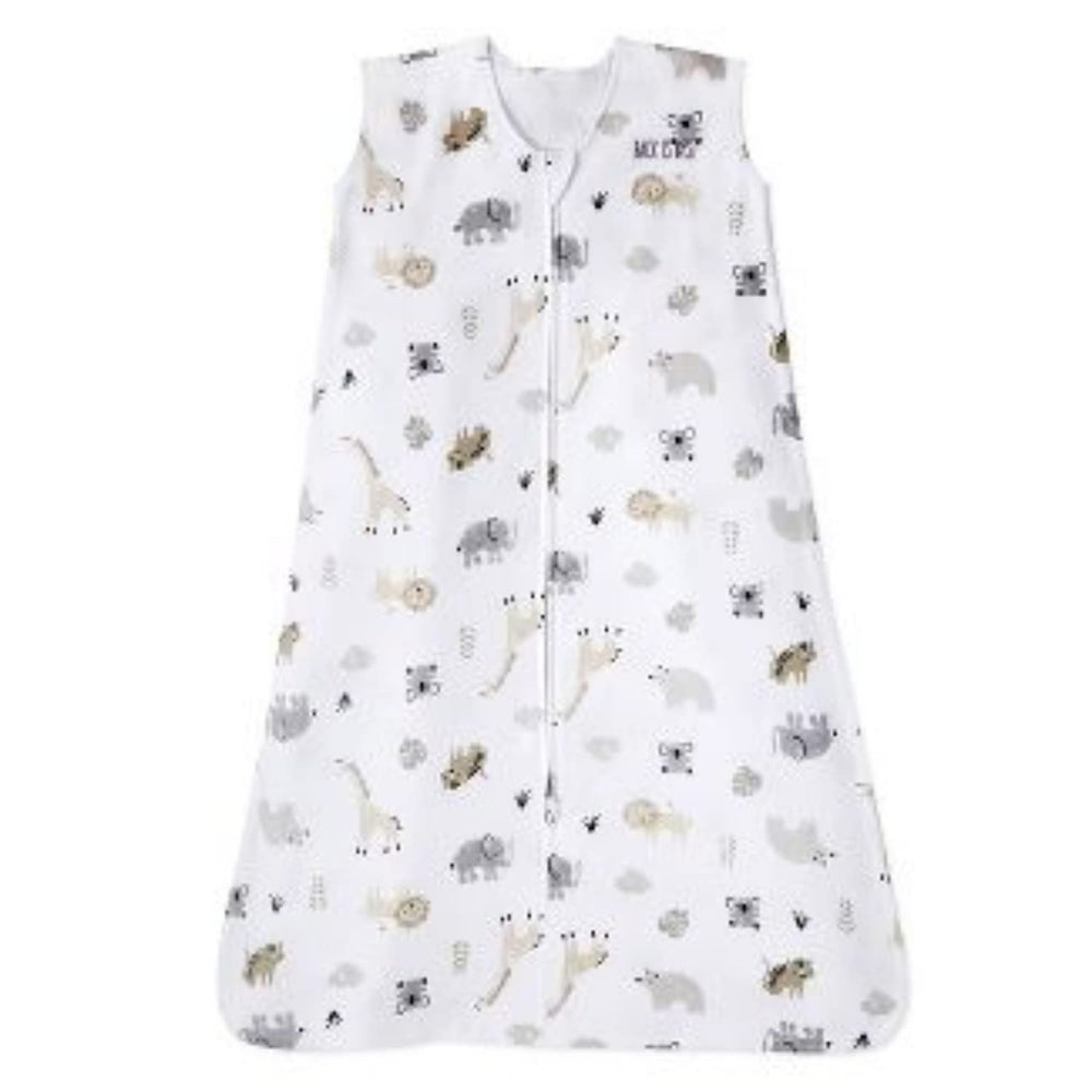HALO SleepSack animal paint design for cozy, safe sleep and easy diaper changes.
