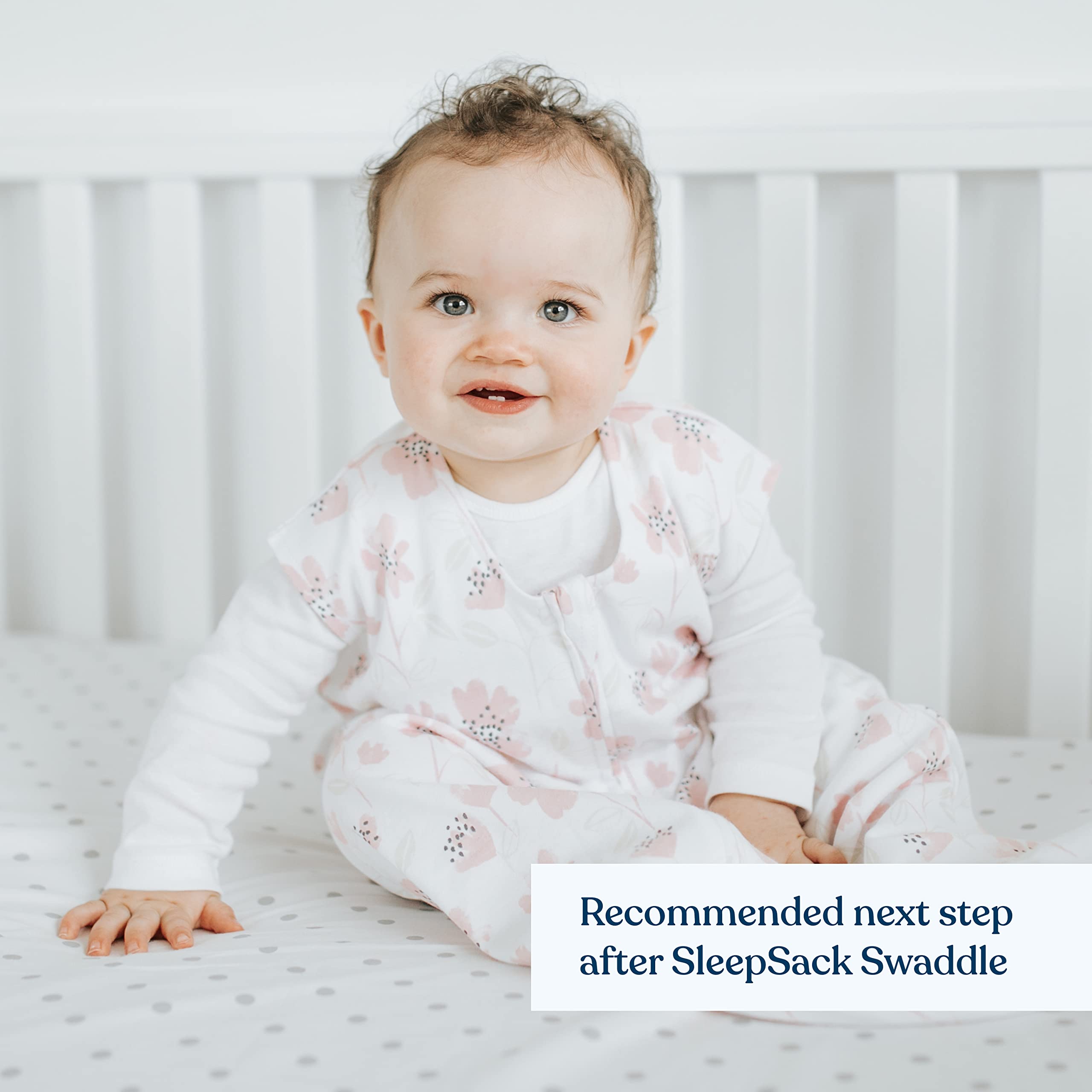 HALO SleepSack bottom zipper enables quick diaper changes without removal