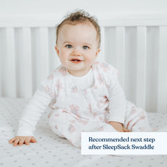 HALO SleepSack bottom zipper enables quick diaper changes without removal