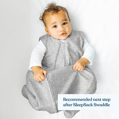 HALO Sleepsack bottom zipper enables easy diaper changes without undressing.