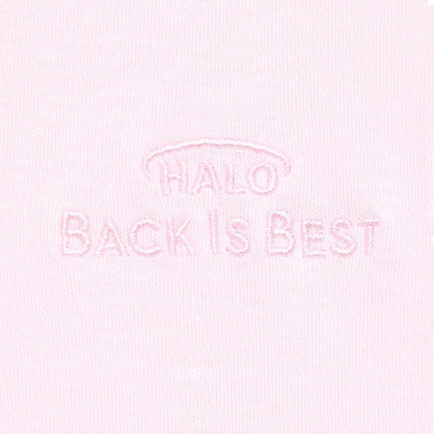 HALO Sleepsack hip-healthy design showing freedom to kick while staying warm.