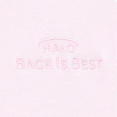 HALO Sleepsack hip-healthy design showing freedom to kick while staying warm.
