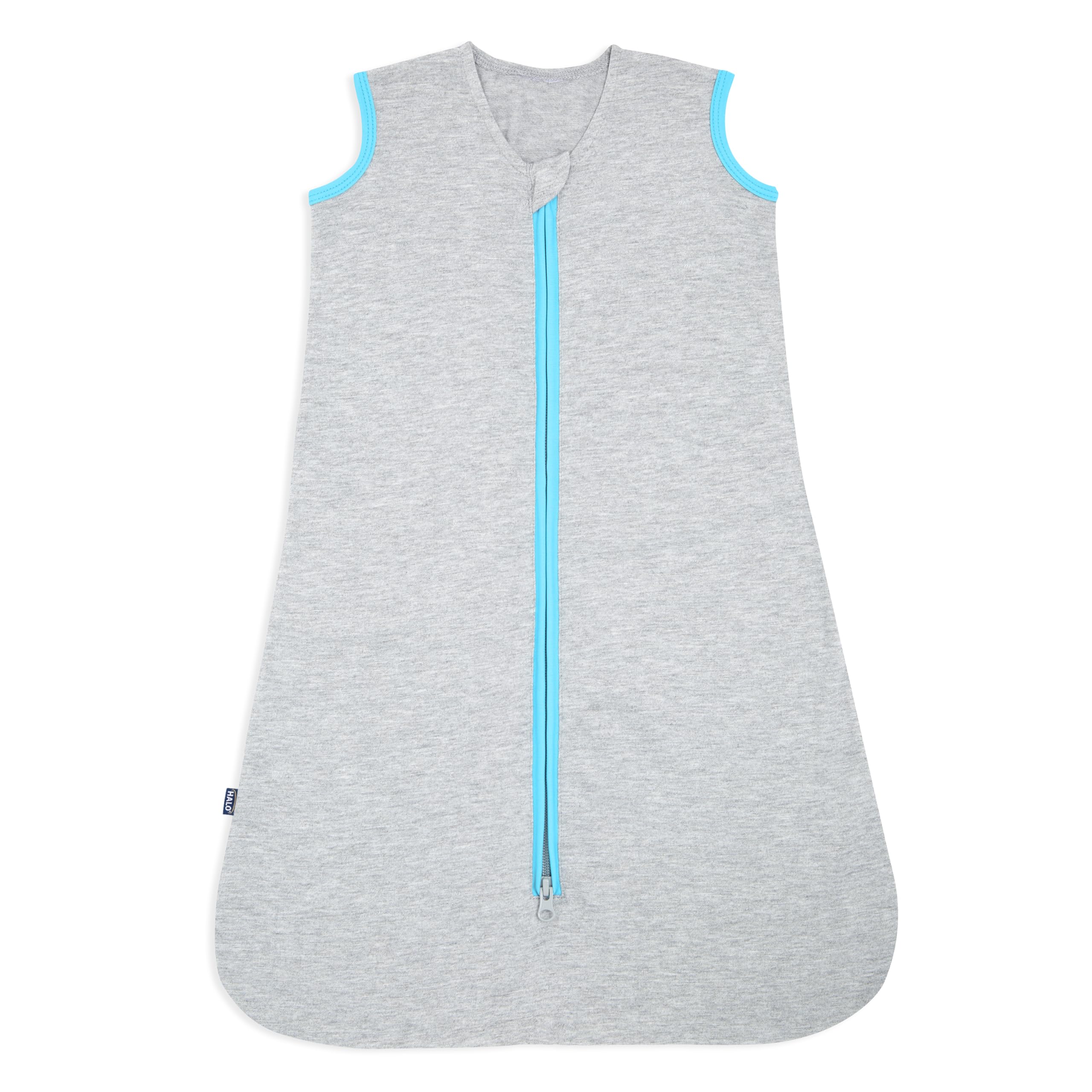 Halo Sleepsack Ideal Temp fabric closeup shows temperature regulation for comfortable sleep