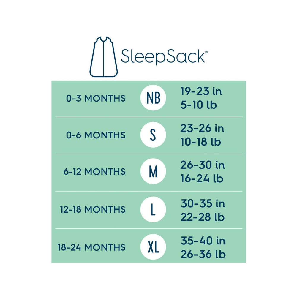 HALO SleepSack Medium 6-12 months offers room to grow