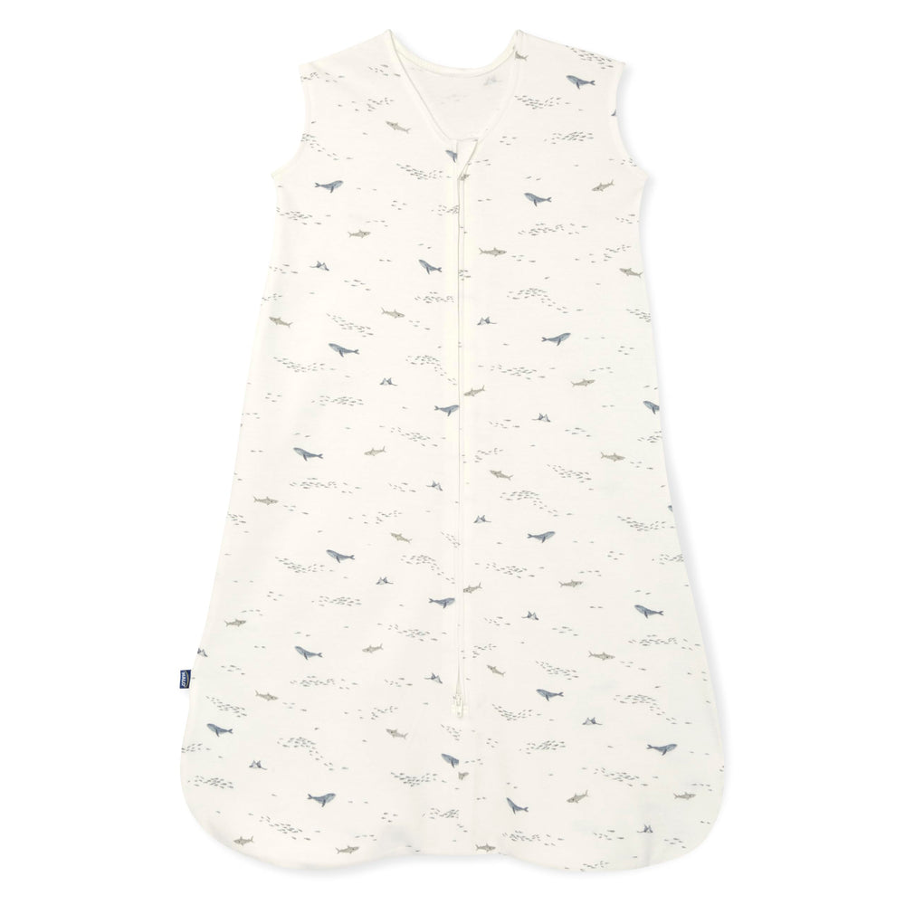 HALO SleepSack Ocean Life pattern keeps baby cozy and secure through the night.