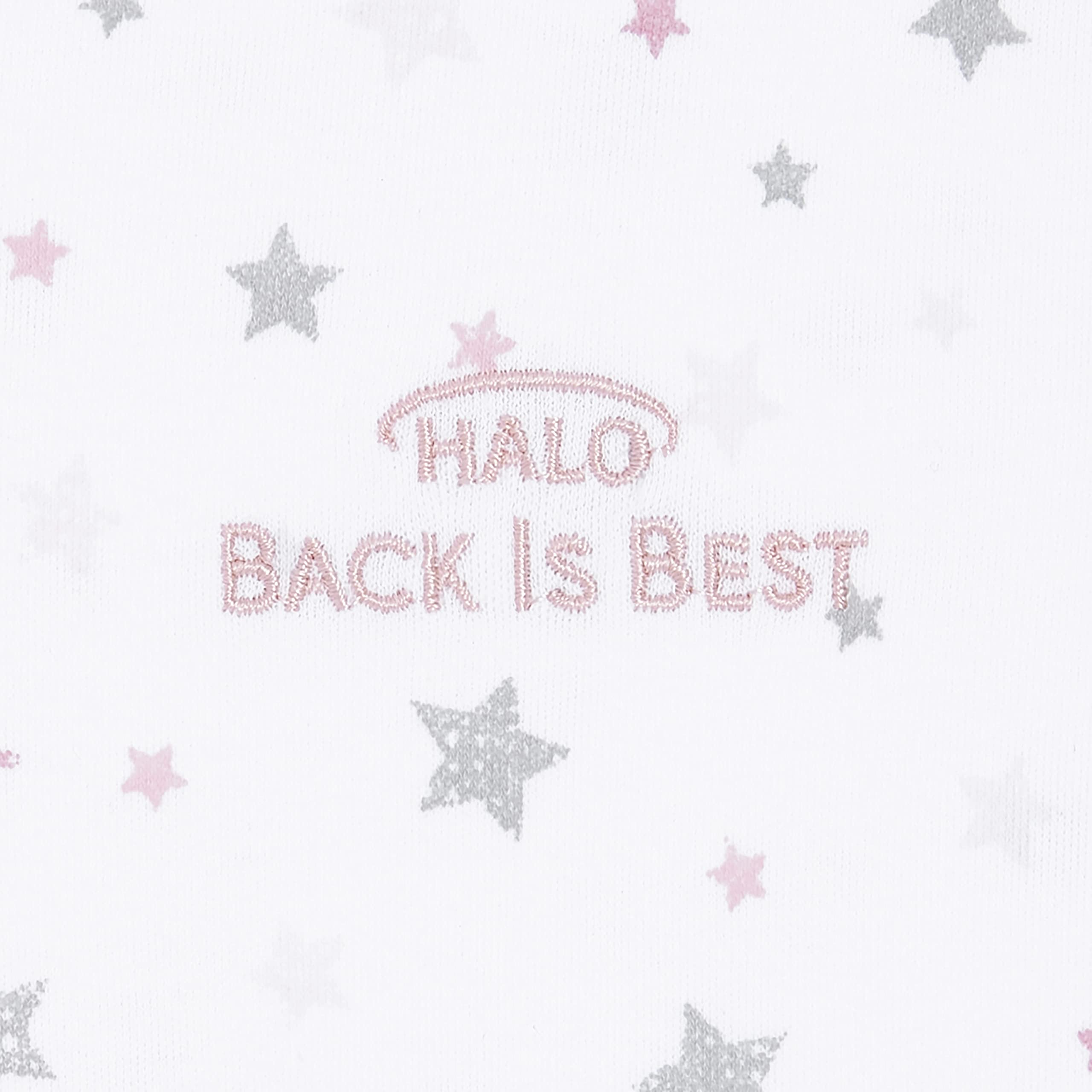 HALO SleepSack size options available to fit growing babies.