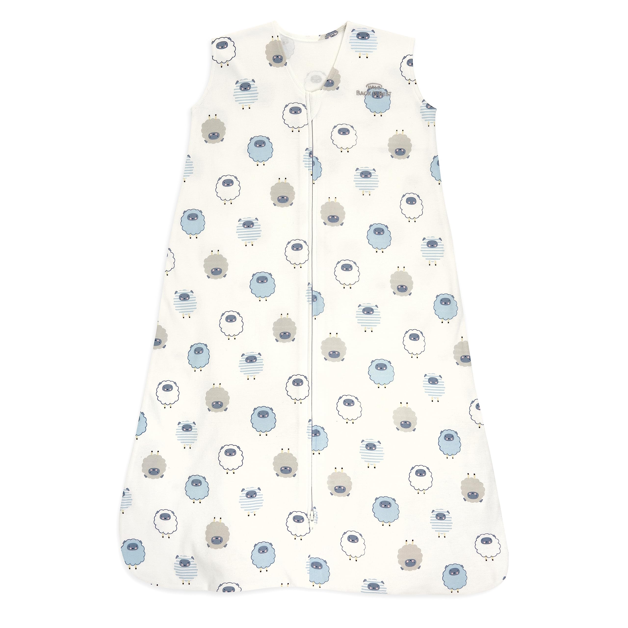 HALO SleepSack Sleepy Sheep in soft cotton for baby comfort