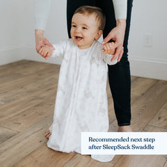 Soft 100% cotton HALO SleepSack fabric for delicate skin comfort.