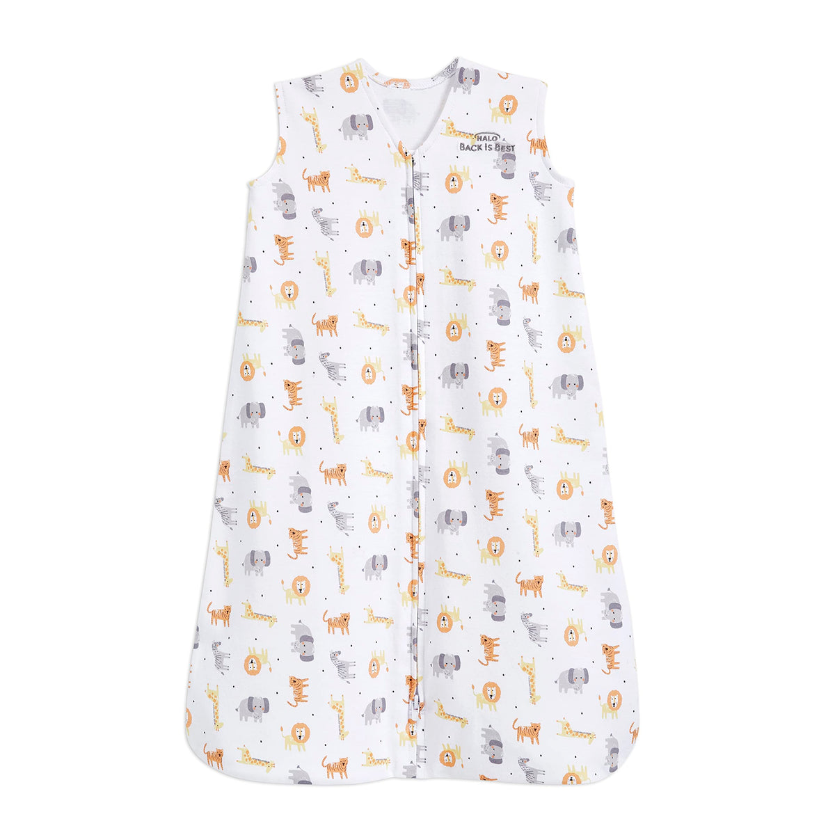 HALO SleepSack close-up of soft cotton fabric for gentle skin contact