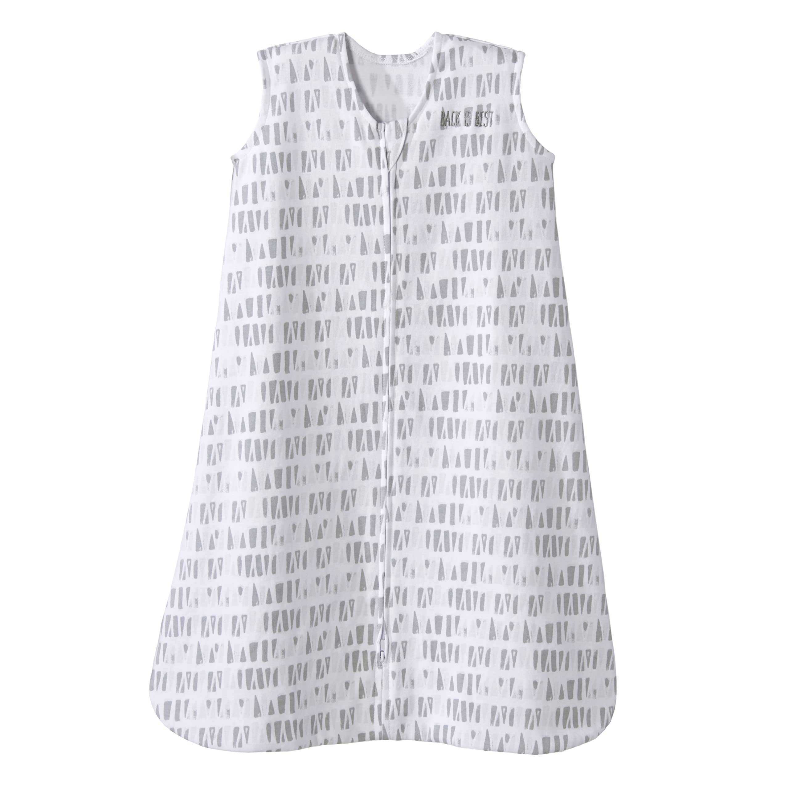 HALO SleepSack squares pattern keeps baby cozy and secure through the night.