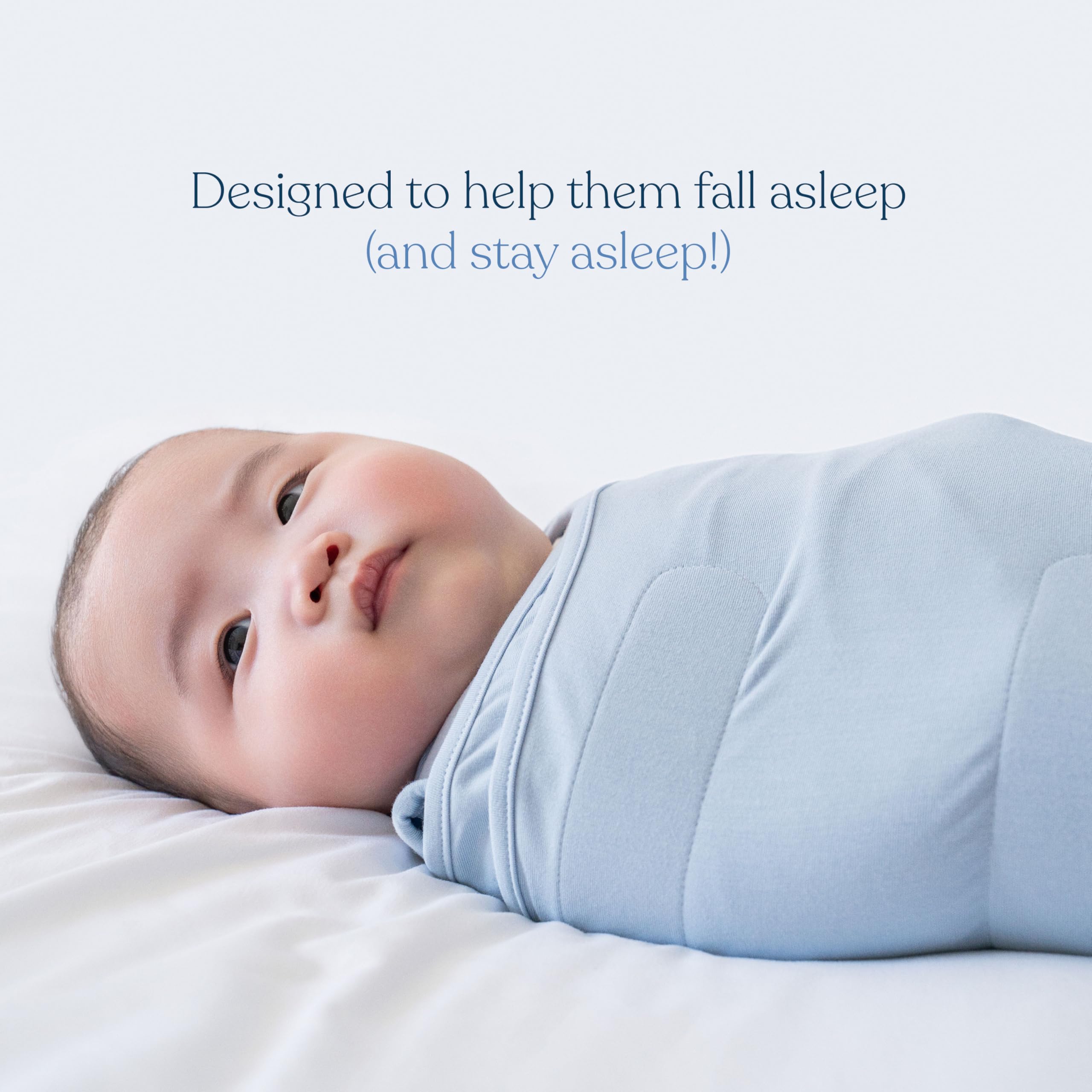 HALO SleepSack SuperSoft arms-out swaddle demonstrates versatile sleep positioning