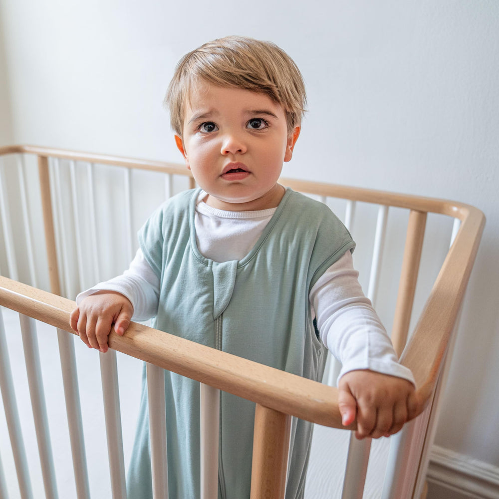 HALO Sleepsack Supersoft keeps baby cozy without loose blankets.