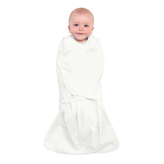 HALO Sleepsack Swaddle one-arm-out enables self-soothing with continued cozy fit.