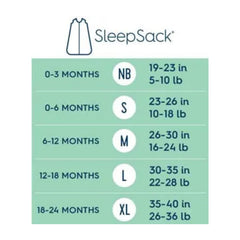 HALO Sleepsack tog-0-5 label highlighting lightweight warmth