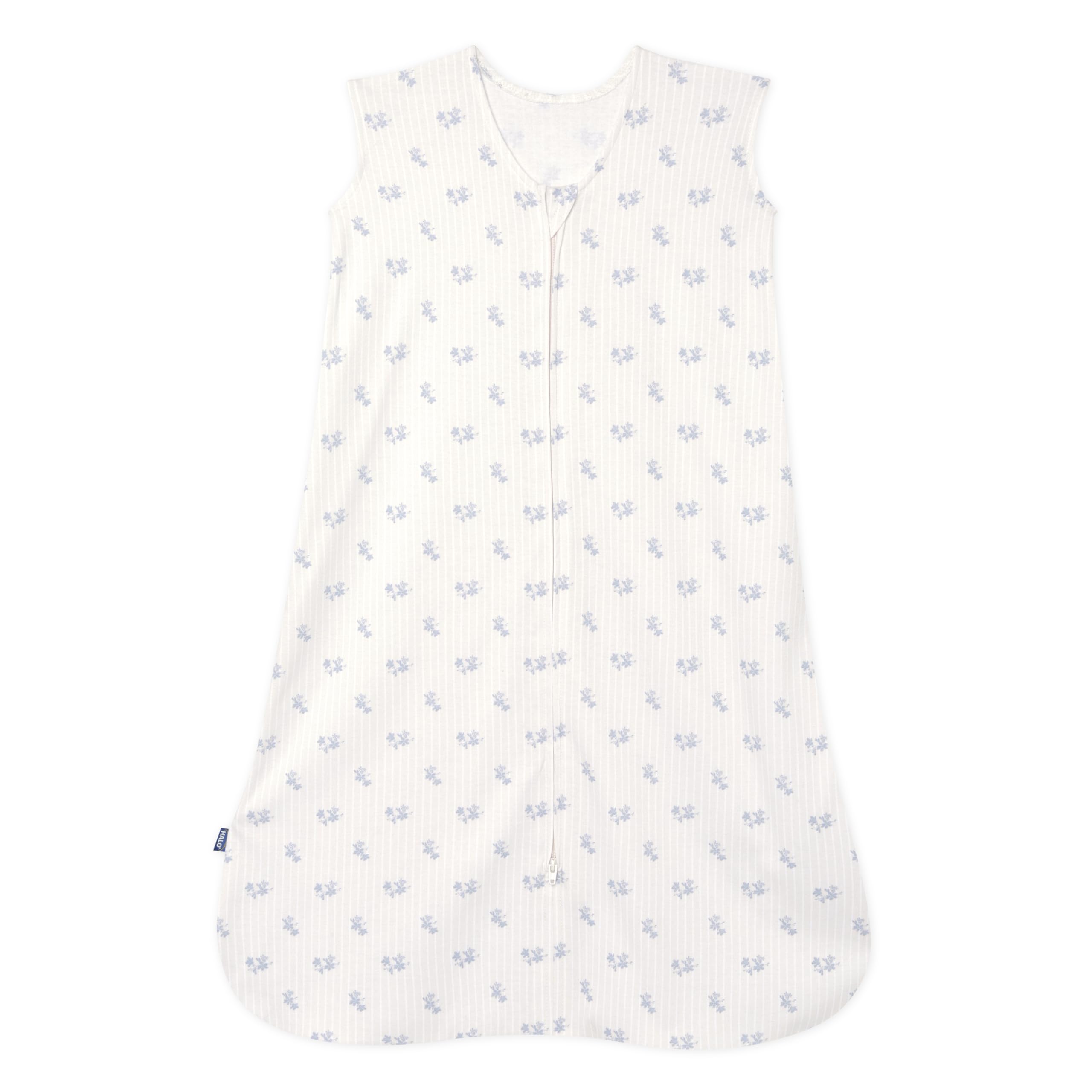 HALO SleepSack wearable blanket close-up showing soft cotton fabric for safe, gentle sleep.